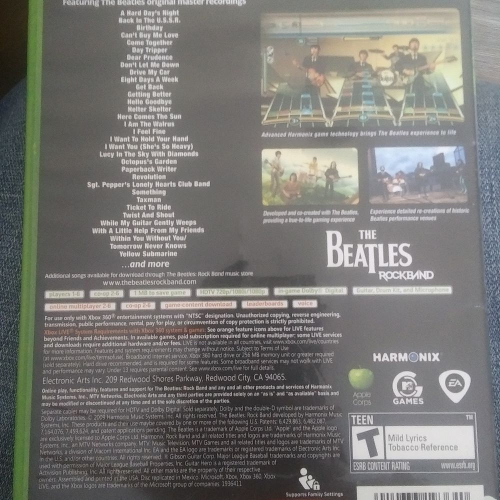 The Beatles Rock Band XBOX 360 - Picture 6 of 6